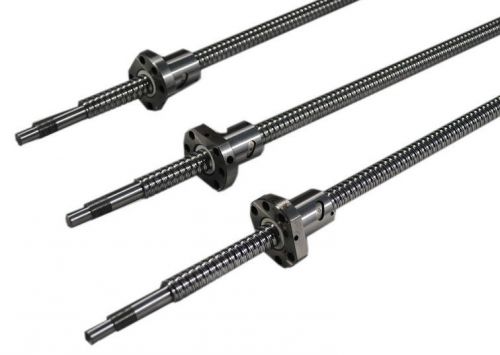 Anti backlash ballscrews l300-700-1200mm end machined sfu 1605 with ballnut for sale