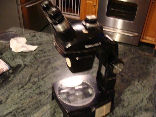 Bausch Lomb stereozoom 4 microscope with stand .7x- 3x 10x eyepieces