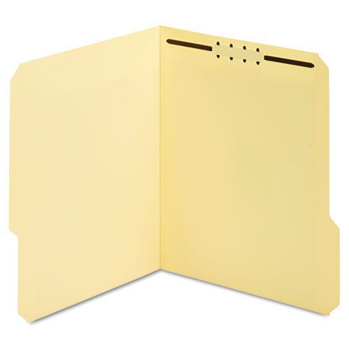 Manila Folders, One Fastener, 1/3 Tab, Letter, 50/Box