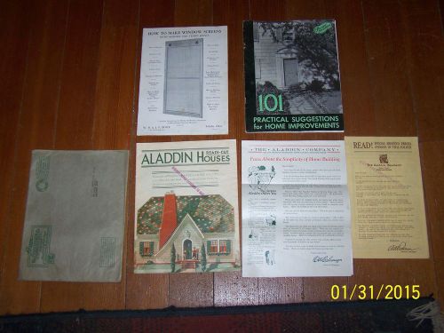 Original 1930&#039;s Vintage Architectural Bungalow Catalog, Aladdin Readi-Cut Houses