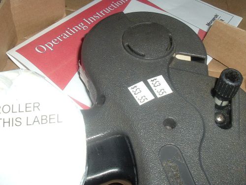 Avery/monarch 1130 labeler - 6 digit with labels &amp; instructions for sale