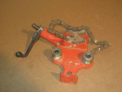 Ridgid BC-410 Chain Vise Pipe Bender Bench Top 1/8&#034; - 4&#034;