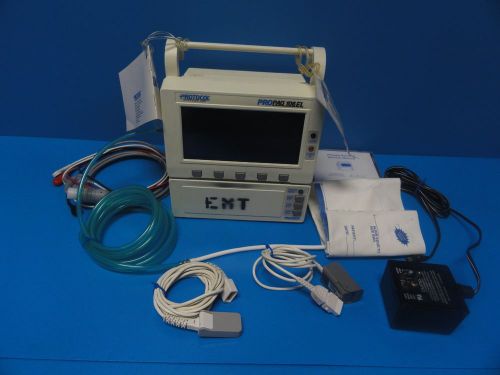 Protocol Propaq Encore 106 EL Patient Monitor W/ BP Hose SpO2 &amp; EKG Cable Manual