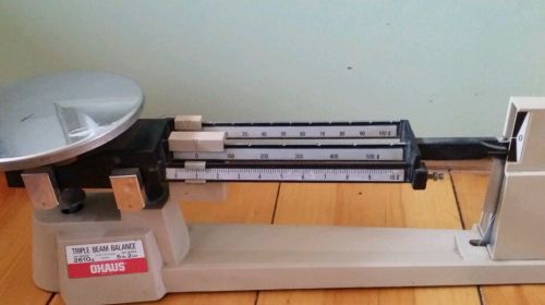 Ohaus triple beam balance - FREE SHIPPING 700 800 series