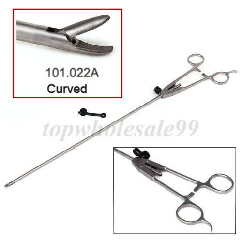 CE  NEU Needle Holder O Type 5X330mm+Curved Tip Laparoscopy  Endoscopy  ca