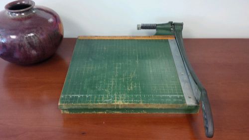 VINTAGE PREMIER PHOTO MATERIALS 16&#034; HEAVY DUTY PAPER CUTTER