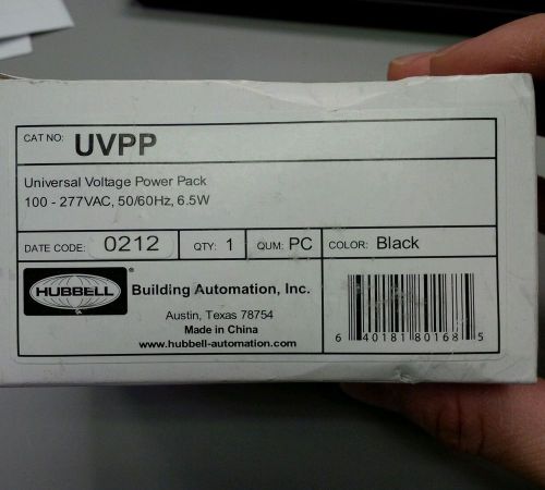 Hubbell UVPP Universal Voltage Power Pack 100-277VAC 50/60Hz 6.5W **NEW**