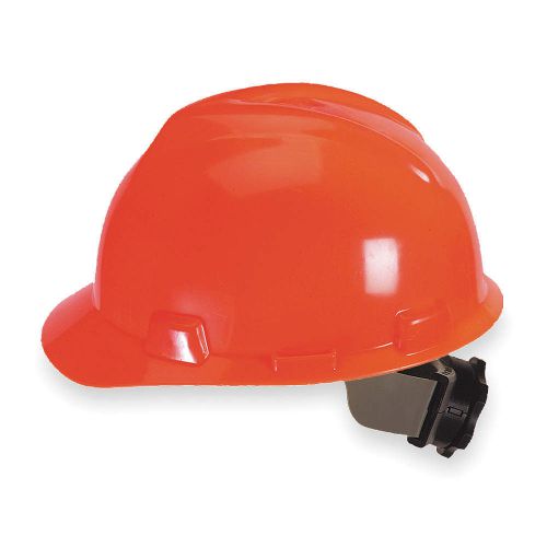 Hard Hat, FrtBrim, Slttd, 4Rtcht, Hi-Viz Org 488146