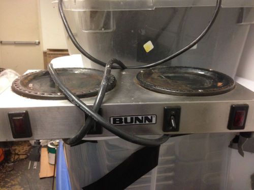 Bunn single warmer