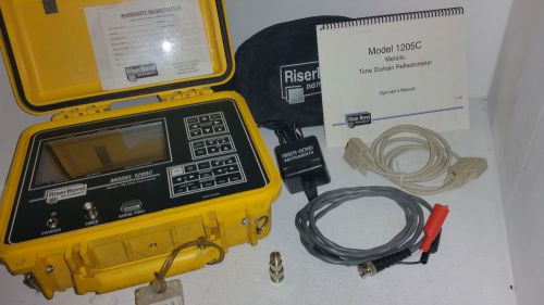 Riser Bond 1205C Metallic Time Domain Reflectometer Cable Fault Locator TDR