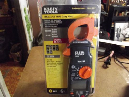 Klein tools 400a ac/dc trims clamp meter new in box for sale