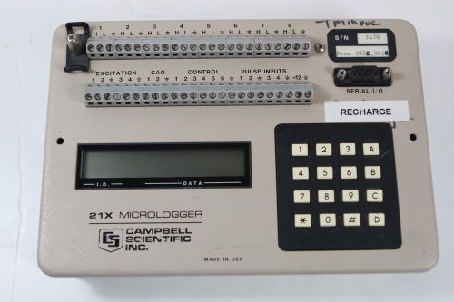 CAMPBELL SCIENTIFIC 21x MICROLOGGER DATA ACQUISITION UNIT