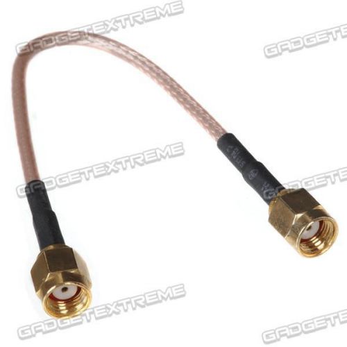 SMAJ to SMAJ Dual Head 316 Antenna Converter Connect Cable 8.5cm ge