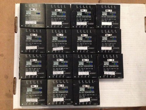 Lot of 15 scrap Astec  AA7812A - DC - DC converters. Output +5V 40W