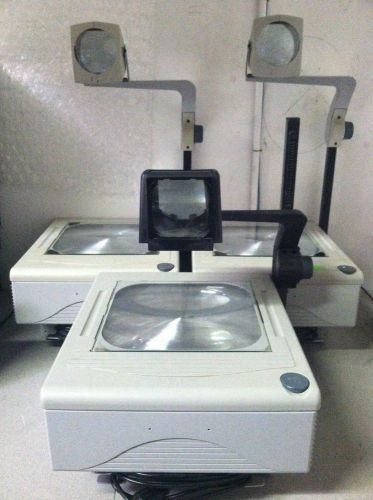 Lot of 3 3M 1700 Overhead Projectors