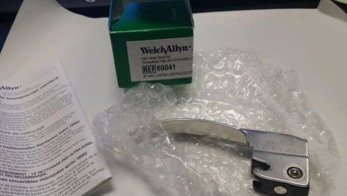 WELCH ALLYN #1 MAC ASTM LARYNGOSCOPE BLADE 69041 LIGHTED NIB