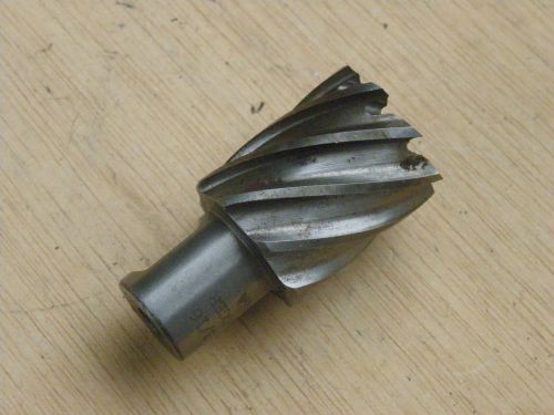 MAGNETIC DRILL SLUGGER U.S.A. ANNULAR DRILL BIT 1- 3/16&#034; CUTTER 3/4&#034; DRIVE SHANK