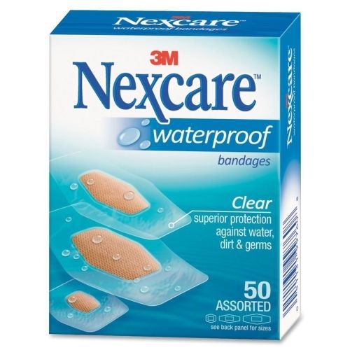 Nexcare adhesive bandage - 50/box - clear - mmm43250 for sale