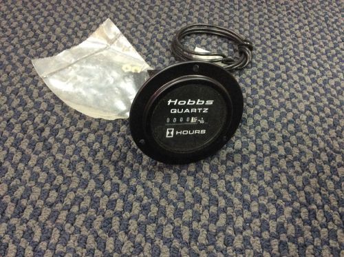 NEW HOBBS 85027-2 HOUR METER 3 SCREW MOUNT NEW OLD STOCK