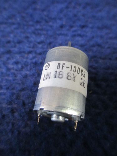 #T210 Lot of 10 Mabuchi RF-130 Small Motor DC Motor - 6VDC RF-130CH-12250