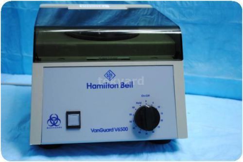 Hamilton bell vanguard 6500 (v6500) table top centrifuge ! for sale