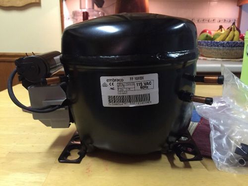 Brand New 1/4hp Embraco 59-FF10HBX R12 R134A 115V Compressor Warranty Tecumseh