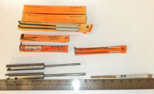 Superior Hone Mandrels and Stones; Lot