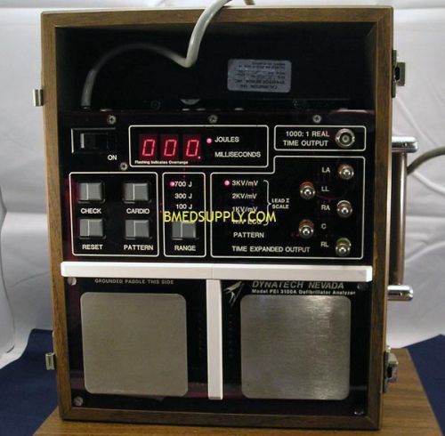 DYNATECH NAVADA 3100A DEFIBRILLATOR ANALYZER