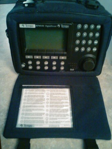 Tempo Tektronix Signal Scout RFM151 Cable TV RF Analyzer