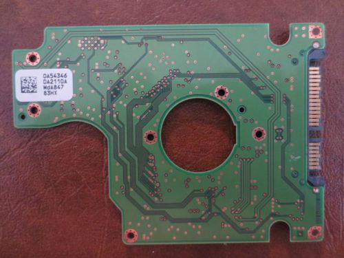 Hitachi HTS543216L9A300 PN:0A57293 MLC:DA2663 (0A54346 DA2110A) 160gb Sata PCB