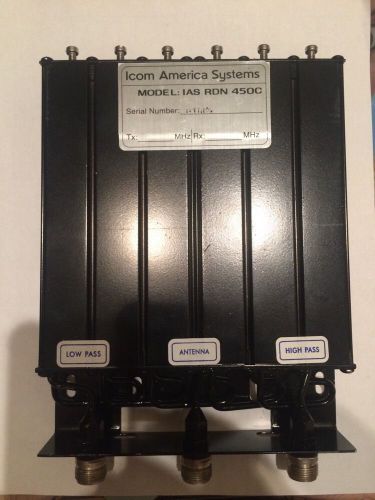 ICOM AMERICA SYSTEMS IAS RDN 450C 400 MHZ DUPLEXER USED