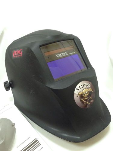 Lincoln Viking 1740 Black Auto-Darkening Welding Helmet Variable Shade K3282-1