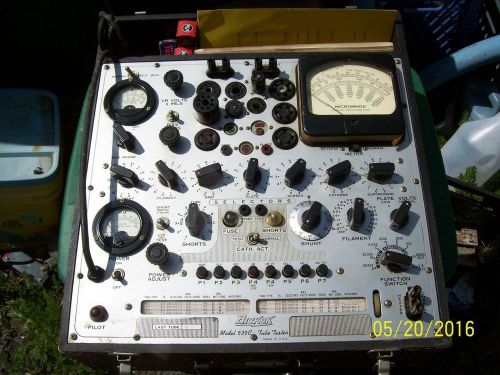 HICKOK 539C TUBE TESTER THE ROLLS ROYCE OF TUBE TESTERS