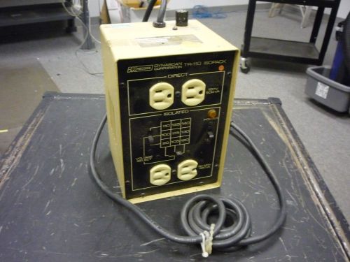 Vintage BK Precision Isolation Transformer TR-110 Isopack 90-140VAC