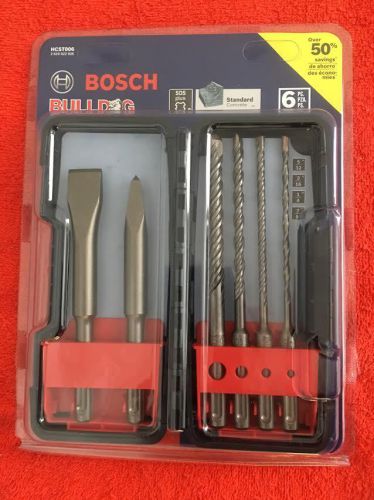 Bosch HCST006 SDS-plus Bulldog Roatry Hammer Bit Set 6 Piece New