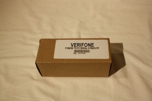 Verifone P1000SE TO PC Serial 9 PIN/9V PP (10776-02) (BRAND NEW IN BOX)