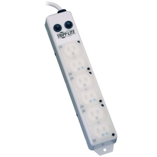 Tripp Lite PS-615-HG-OEM Hospital-Grade Power Strip For Patient-Care - 6 Outlet