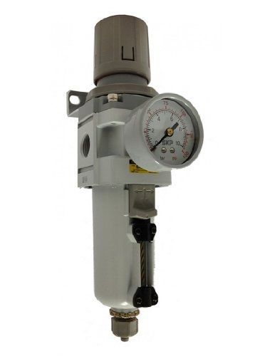 Pneumaticplus saw4000m-n04bg-mep compressed air filter regulator combo piggyback for sale