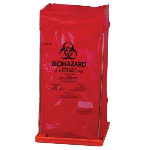 Scienceware Clavies 14&#034; Length x 14&#034; Width x 27.2&#034; Height, Large  Biohazard Bag