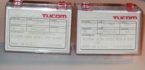 KYOCERO TYCOM PRINTED CIRCUIT BOARD DRILLS,3.35MMS150 DRILL STD-.800