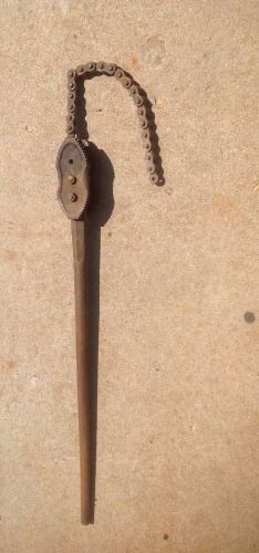 JH Williams 37 inch Vulcan Chain Wrench Number 33