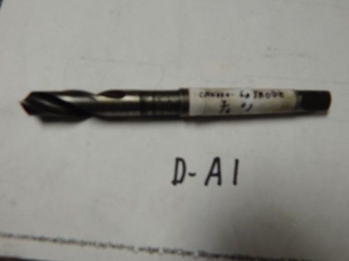 Chicago/Latrode 7/16&#034;  x # 1 Taper Shank Twist Drill Bit