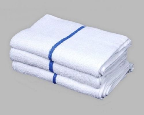 96 BLUE STRIPE PREMIUM GRADE STRIPE BAR MOP MOPS RESTAURANT CLEANING TOWEL 34oz