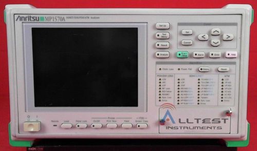 Anritsu MP1570A-02-10 SONET/SDH/PDH/ATM Analyzer
