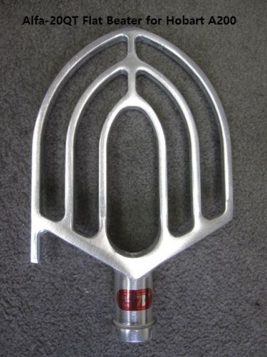 Alfa 20qt. flat beater for hobart a200 dough mixer-#20w for sale