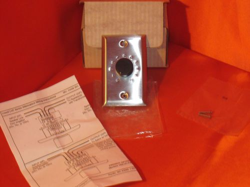 Lowell 25LVC 25W Stainless Steel Single-Gang Volume Control Attenuator 3-33dB