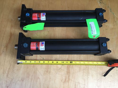 (2) 2.5&#034; bore 13&#034; stroke w/ 1.5&#034;  ram atlas hydraulic  cylinder  sh2 #532879 for sale