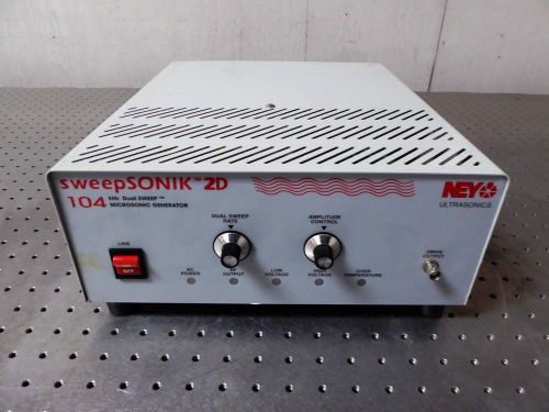 Av123649 ney electronics ultrasonic sweepsonik 2d dual sweep generator for sale