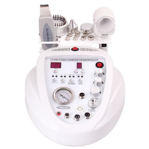 6in1 diamond dermabrasion machine ultrasonic equipment hot&amp;cold hammer lifting s for sale