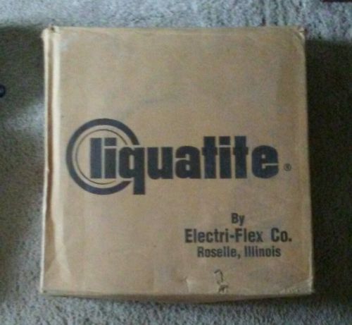 LIQUATITE EF-11 Liquid-Tight Conduit, 1/2 In x 100ft, Gray